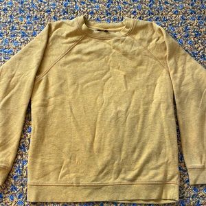 Topshop yellow crew neck